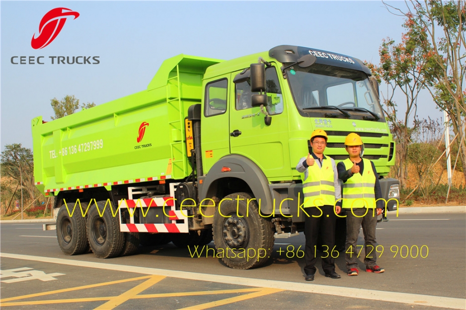 Best quality north benz 2538 tipper trucks manufacturer