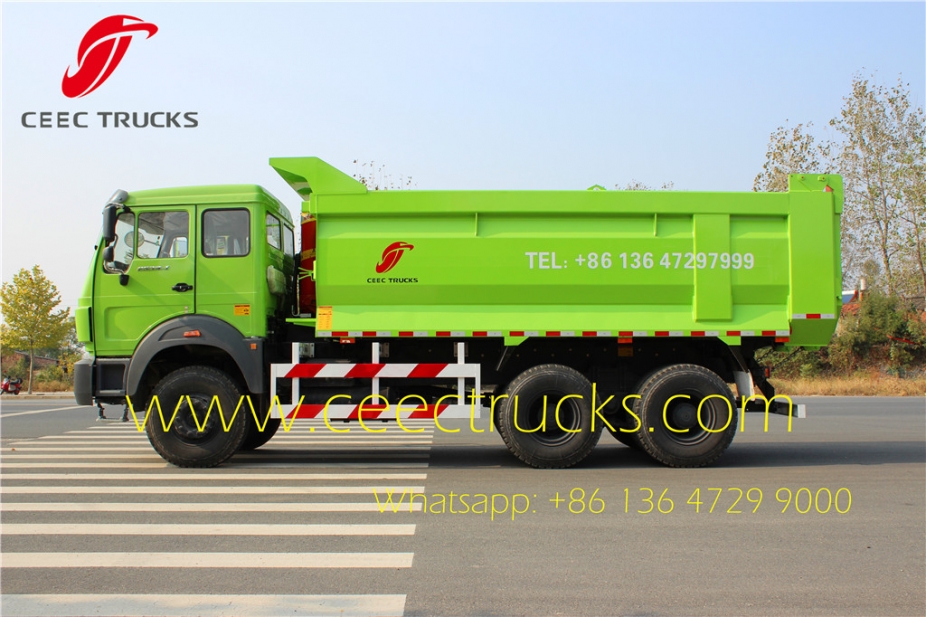 Best quality north benz 2538 tipper trucks manufacturer