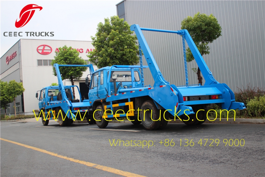 best dongfeng 10 CBM skip loader truck