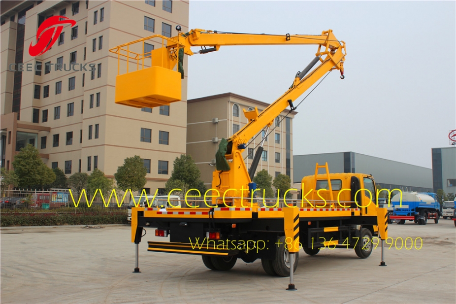 best ISUZU 18 M aerial platform trucks