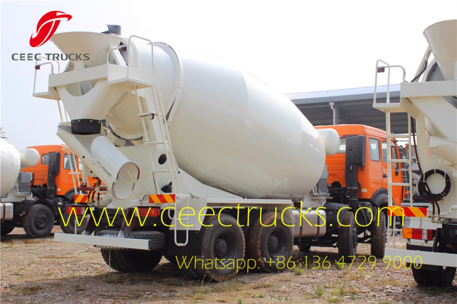 China best beiben 3138 transit mixer truck