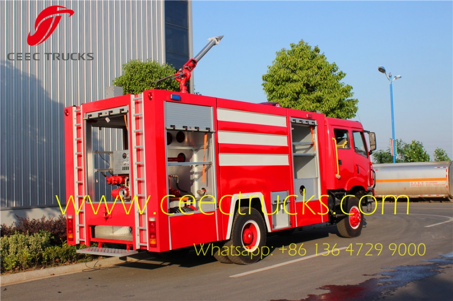 Kenya FAW brand 8000 liters firefighting trucks