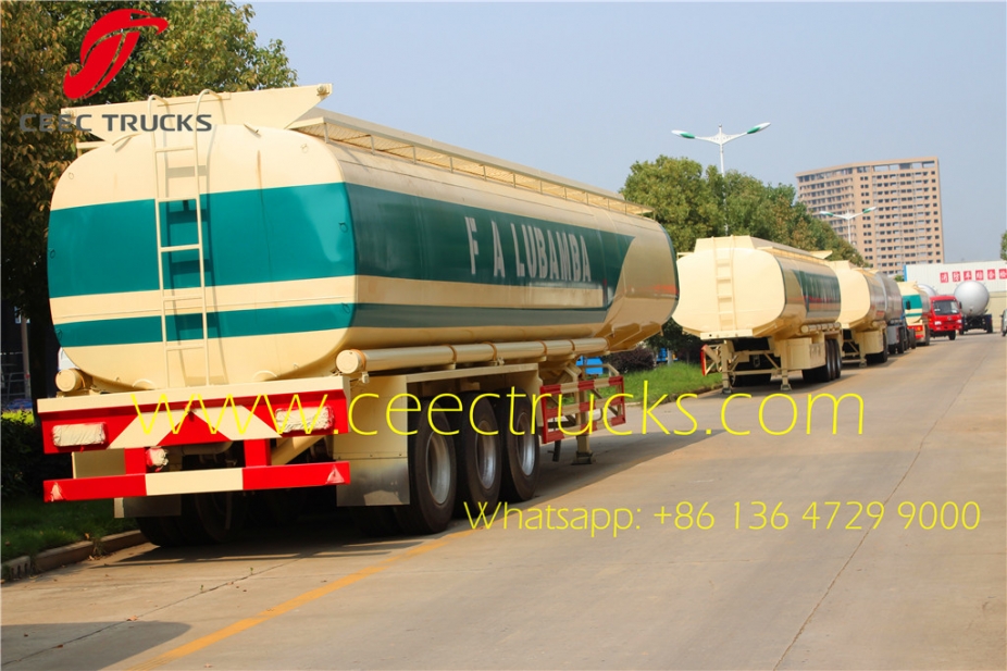 best 45 CBM fuel tanker semitrailer manufacturer supply