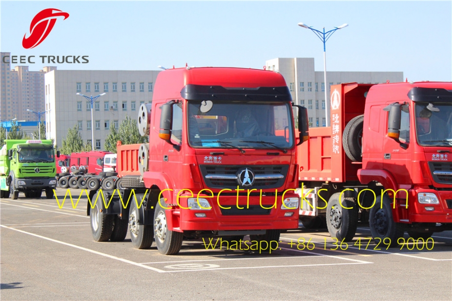 10 wheel truck head for Africa Beiben