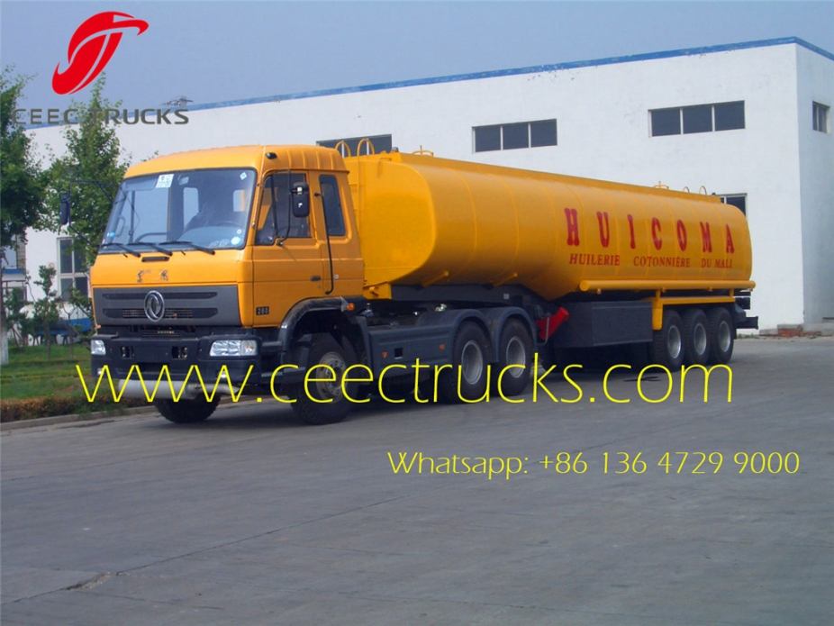 3 axle 48 CBM fuel tanker semitrailer for africa