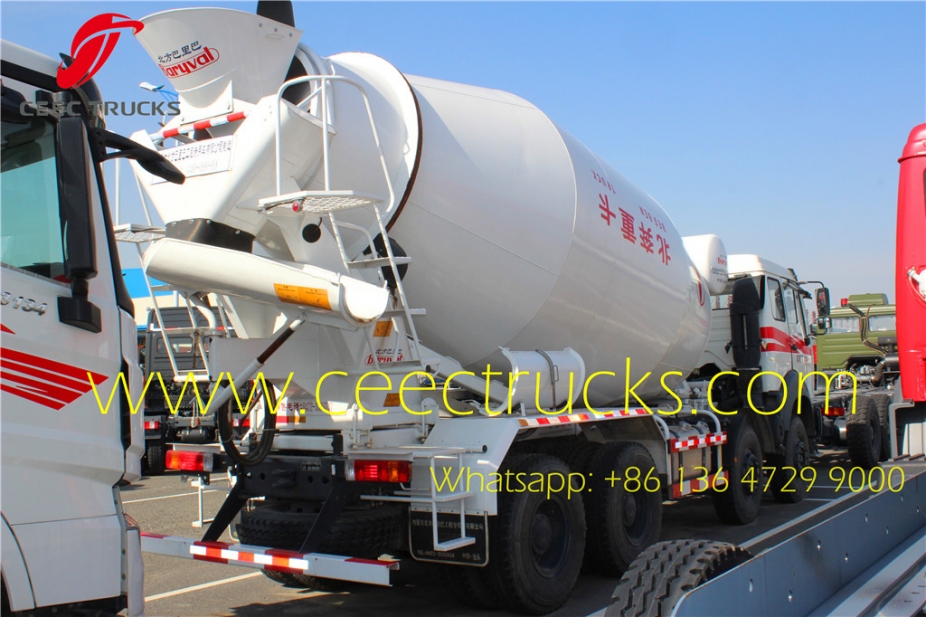 North benz 14 CBM 340HP concrete mixer truck