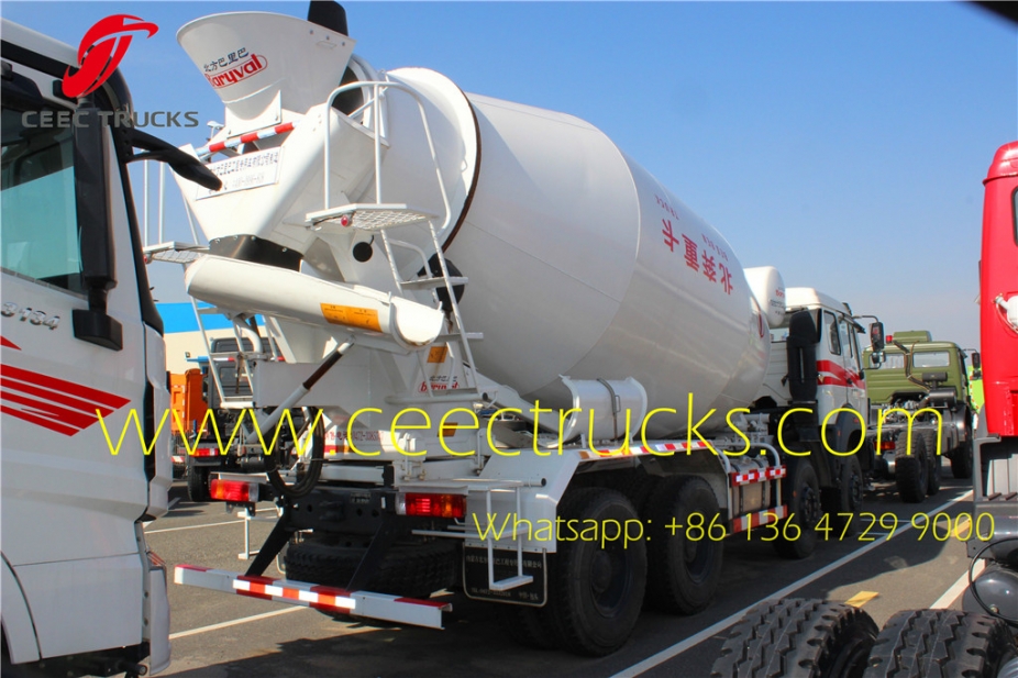 North benz 14 CBM 340HP concrete mixer truck