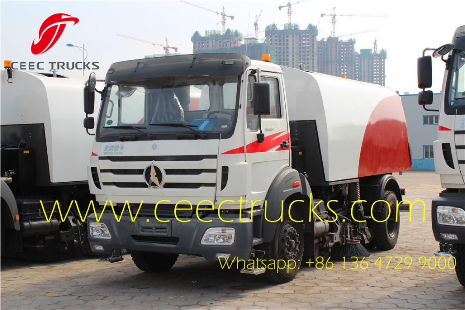 Beiben 8 m³ Road Sweeper Trucks supplier