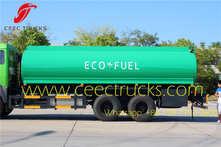 CEEC TRUCKS supply best quality beiben 20CBM oil tanker trucks