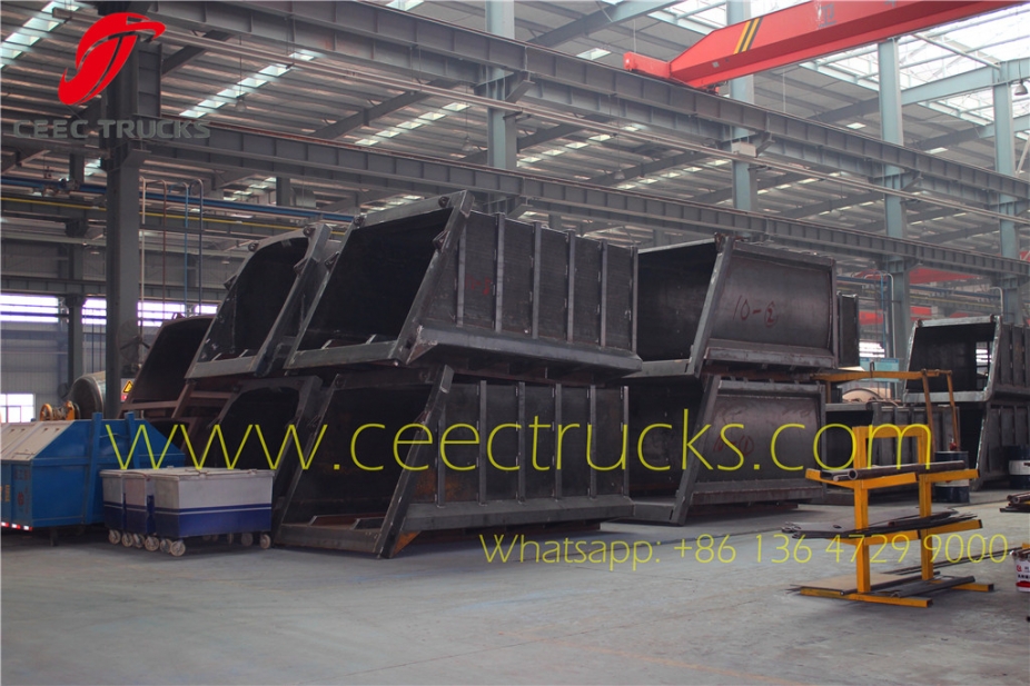 Special design hydraulic steel pipe for CEEC garbage compactor trucks