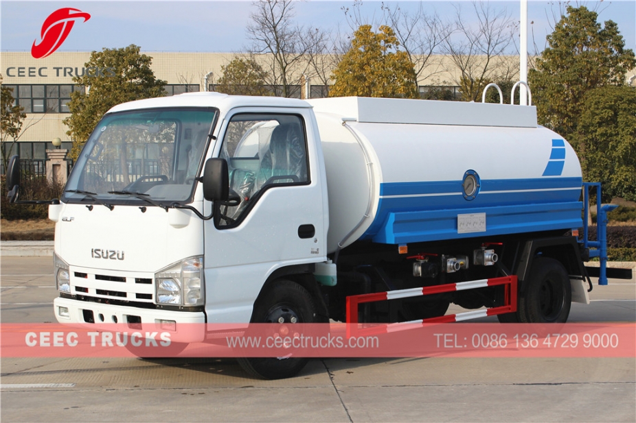 CEEC Hot Sale 5CBM Water Tanker Truck Low Price