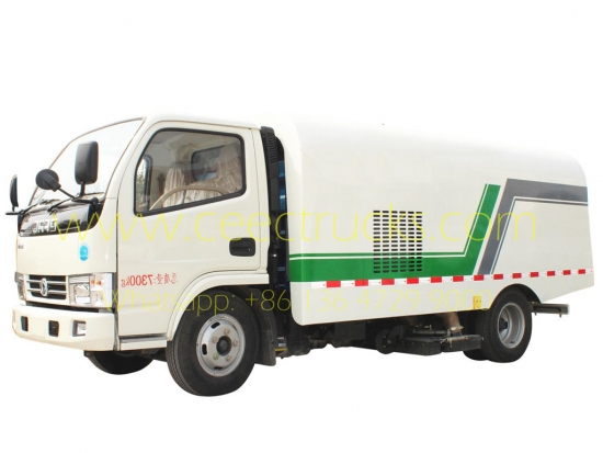 Dongfeng 5000L vacuum road sweeper truck - CEEC Trucks