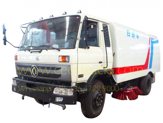 Dongfeng 10,000L road sweeping truck - CEEC Trucks