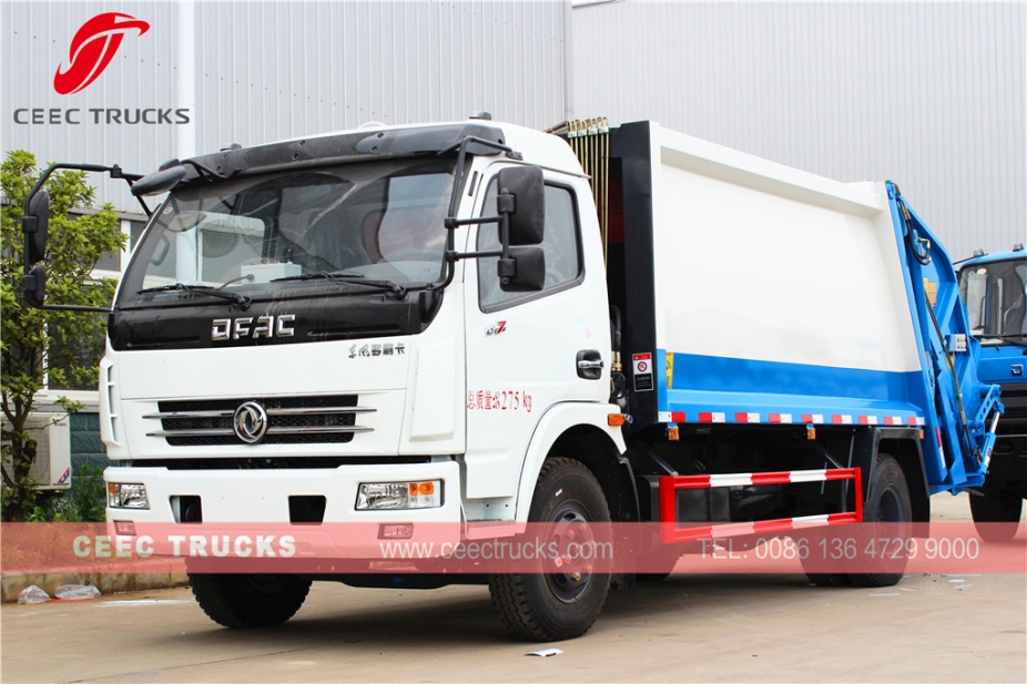 Dongfeng 8CBM garbage compactor truck HOT sale