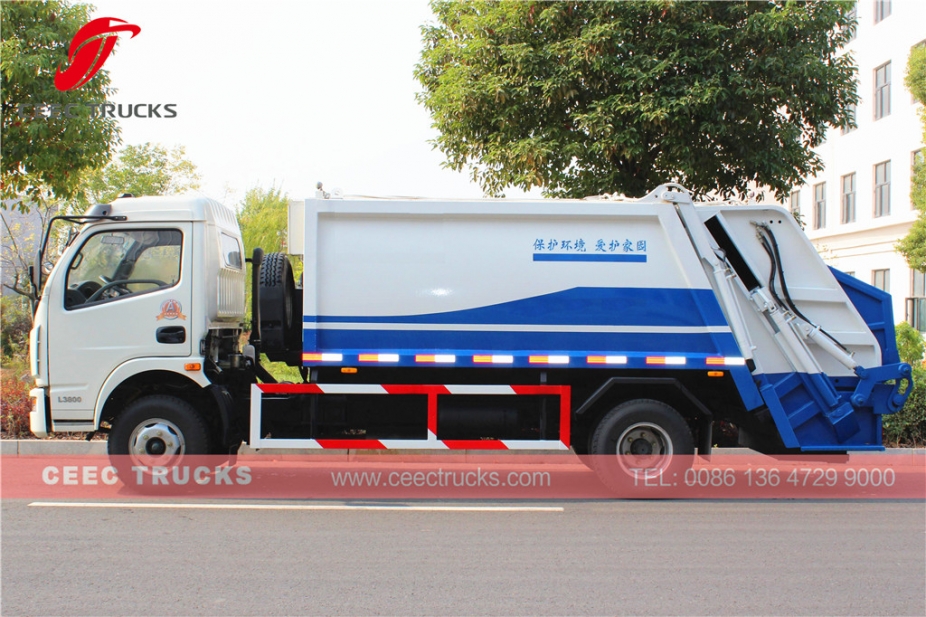 Dongfeng 7CBM garbage compactor truck HOT sale