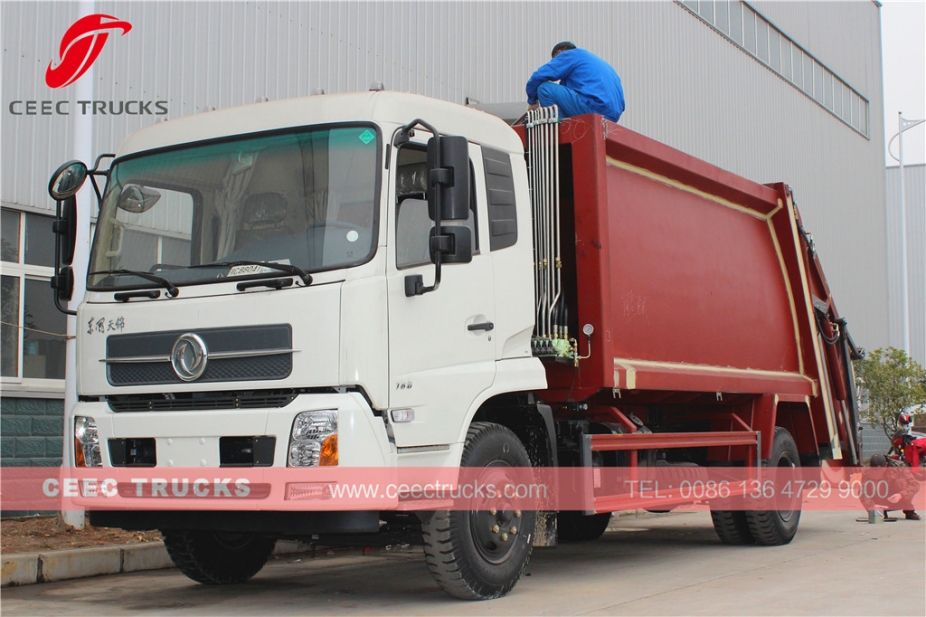 DongFeng 14 CBM new trash truck