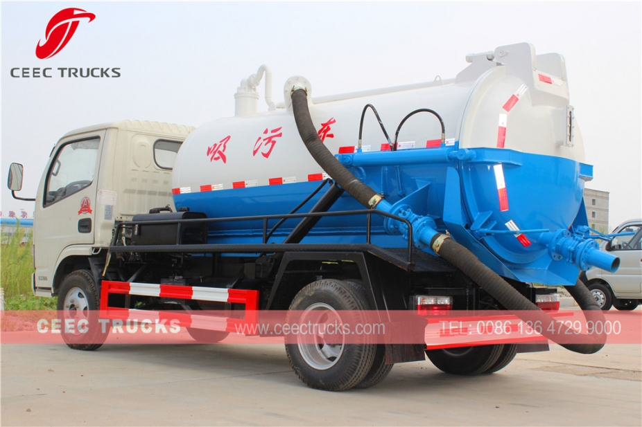 Dongfeng 4,000L Vacuum truck for sale