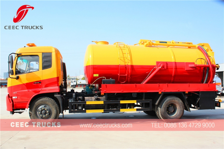 Esvaziador de fossa Dongfeng 10.000L