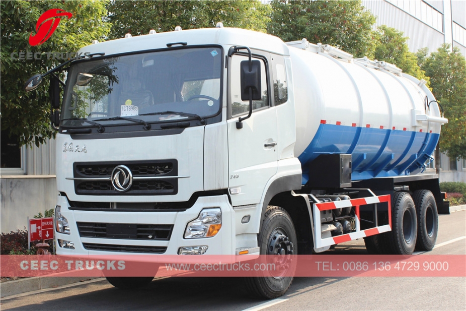 Caminhão mais vazio de fossa Dongfeng 16CBM