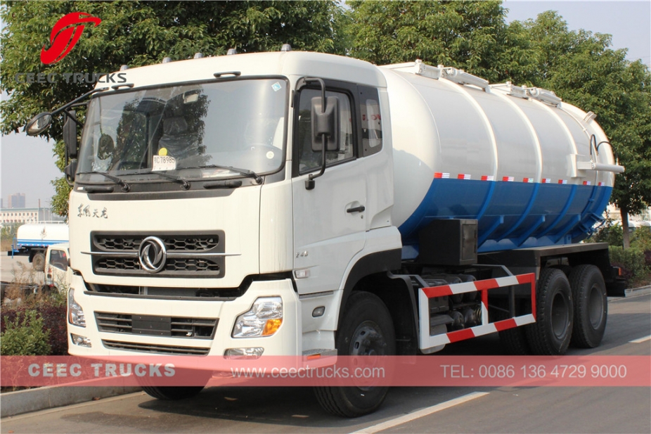 Caminhão mais vazio de fossa Dongfeng 16CBM