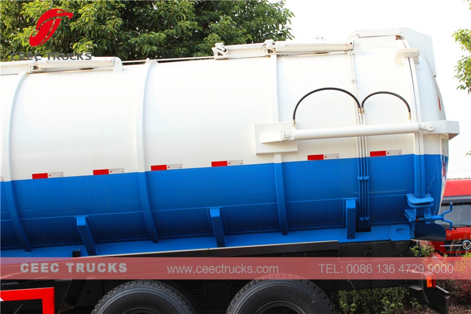 Caminhão mais vazio de fossa Dongfeng 16CBM