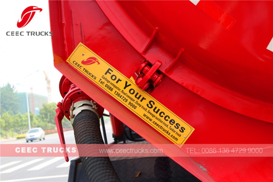 Caminhão-tanque para esvaziamento de fossa FAW 18CBM