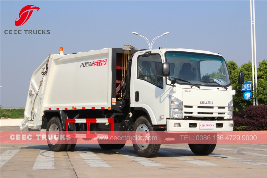 8000L garbage compactor truck ISUZU