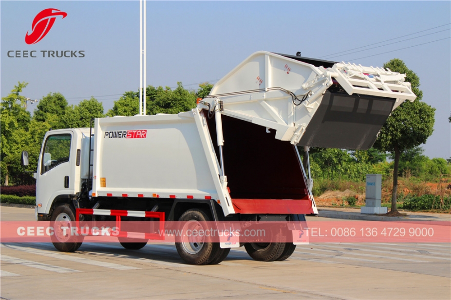 8000L garbage compactor truck ISUZU