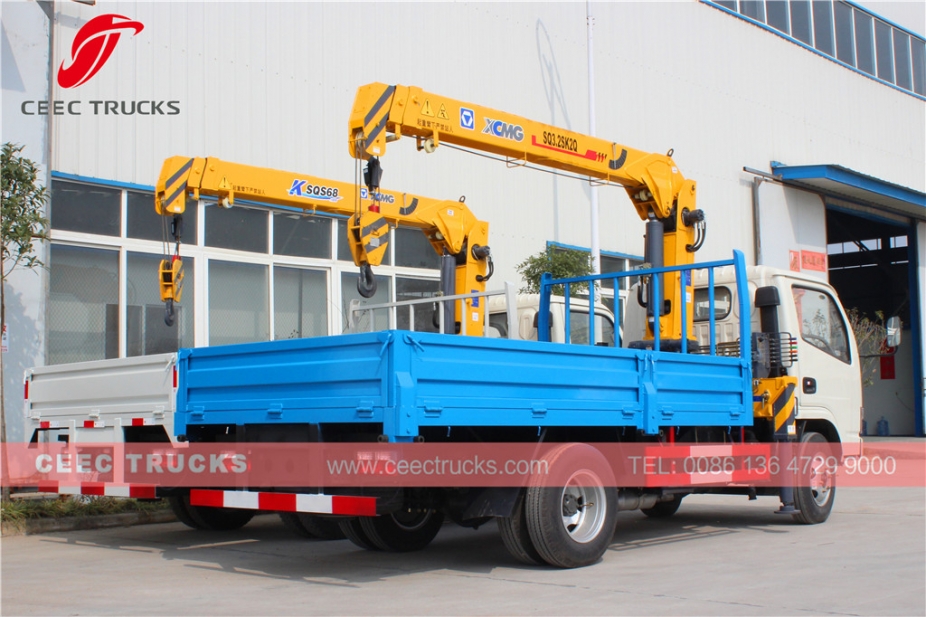 DONGFENG 3.2T truck mounted boom crane