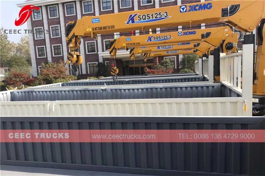 SINOTRUK 5 T truck mounted crane trucks