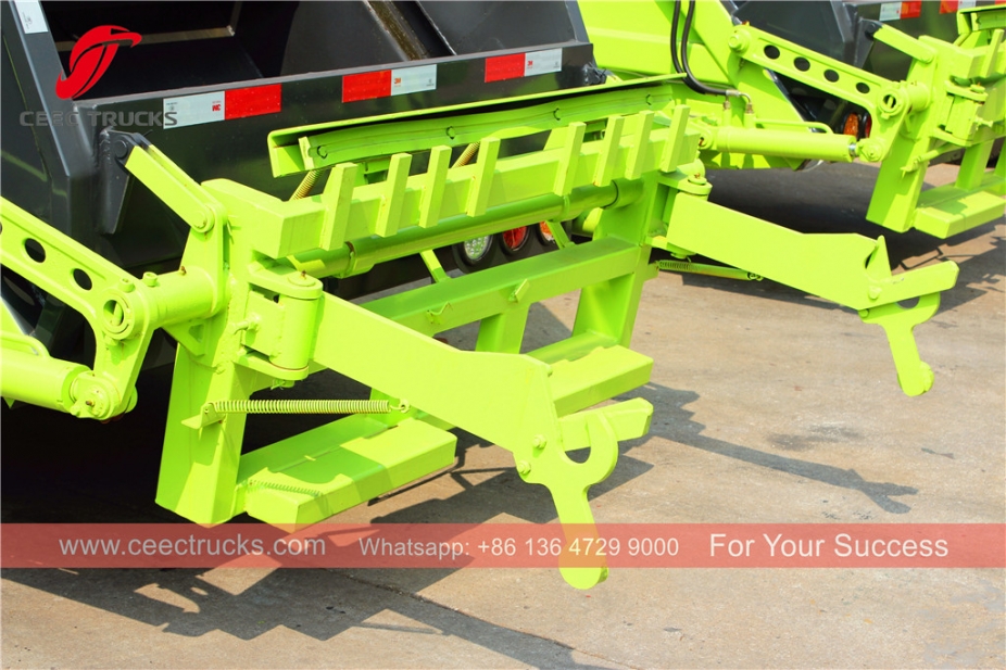 5 CBM capacity garbage compactor truck