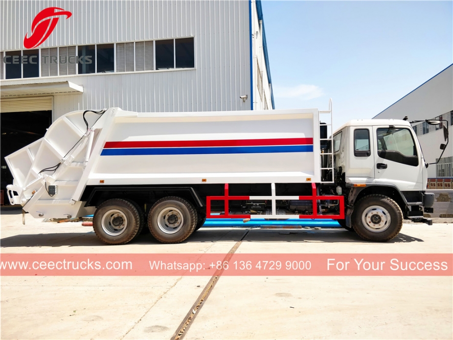 ISUZU 20cbm garbage compactor truck