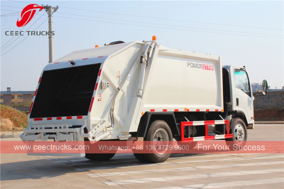 ISUZU 8cbm garbage compactor truck