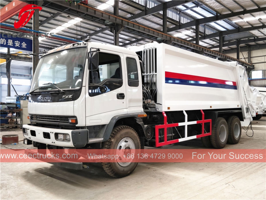 ISUZU 20cbm garbage compactor truck