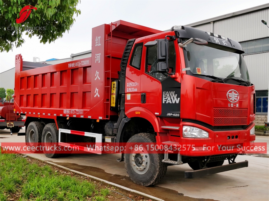 Caminhão basculante FAW 6x4