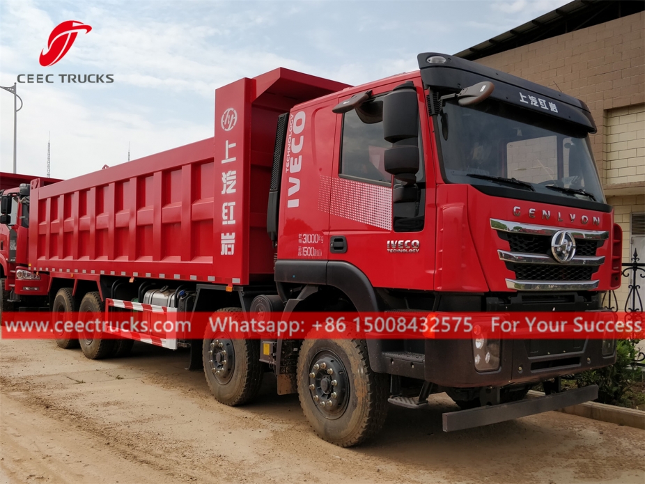 Caminhão basculante 8x4 IVECO Genlyon