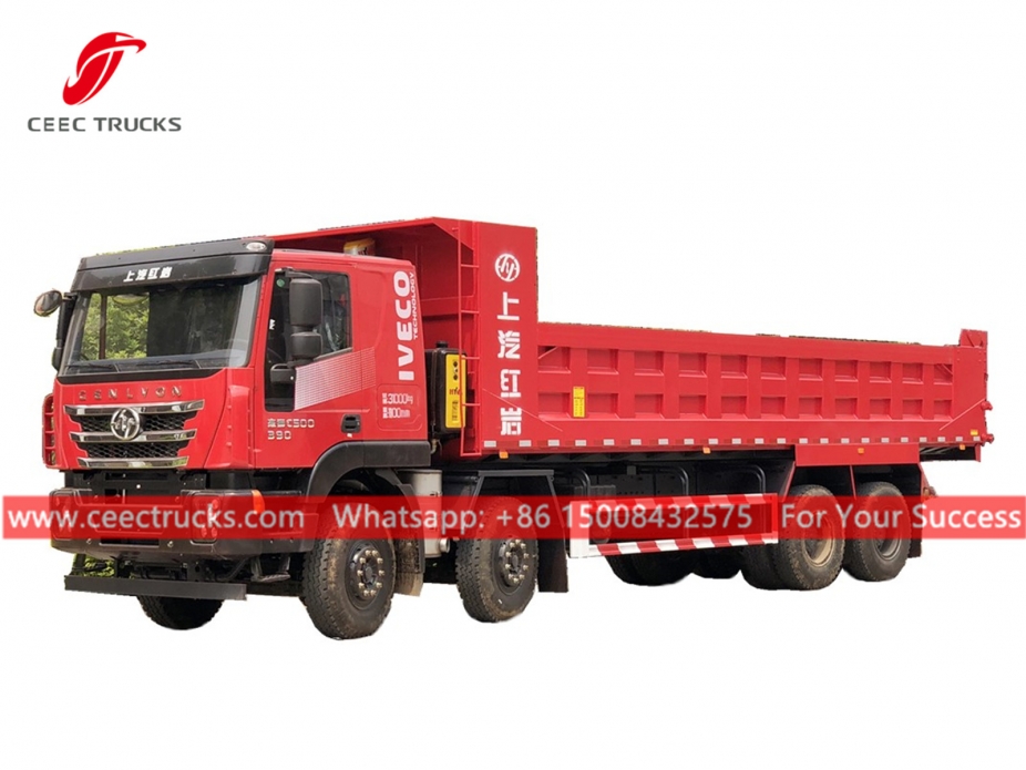 Caminhão basculante 8x4 IVECO Genlyon