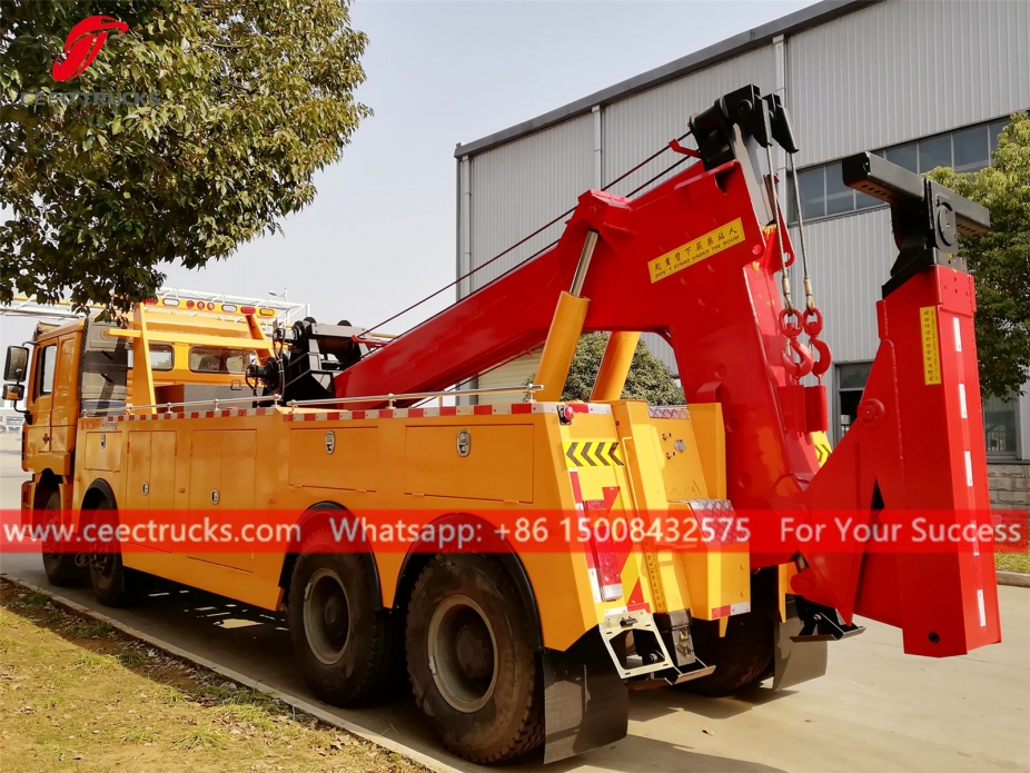 Caminhão destruidor SHACMAN 25Tons