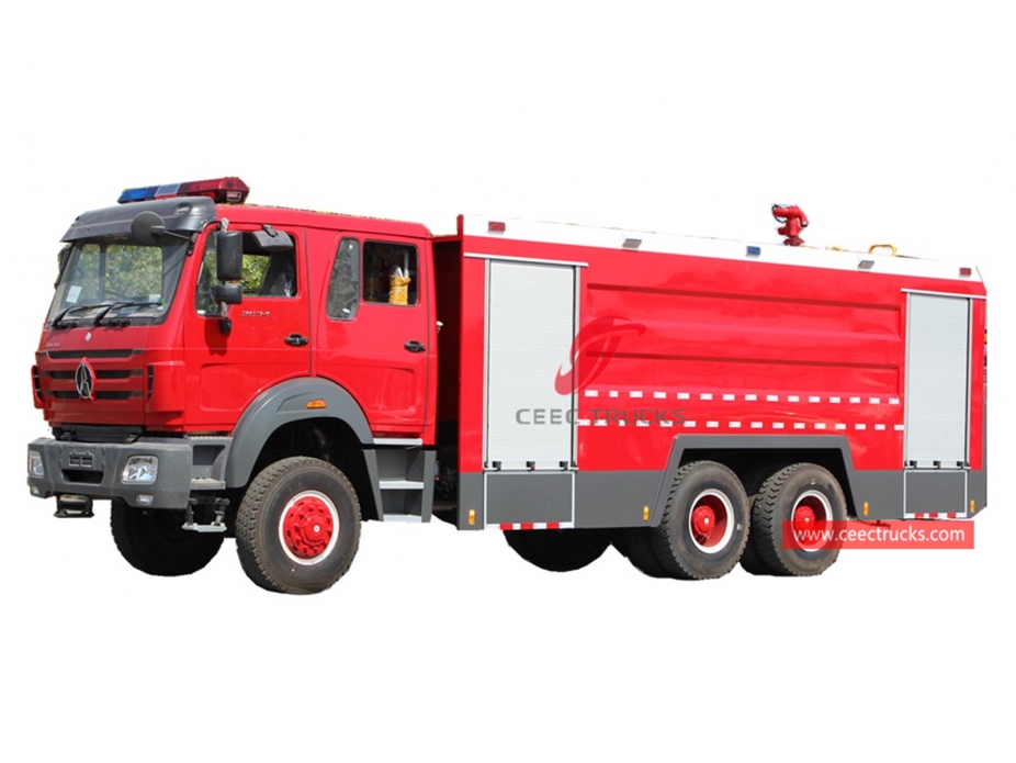 10,000L Fire Truck Beiben - CEEC Trucks