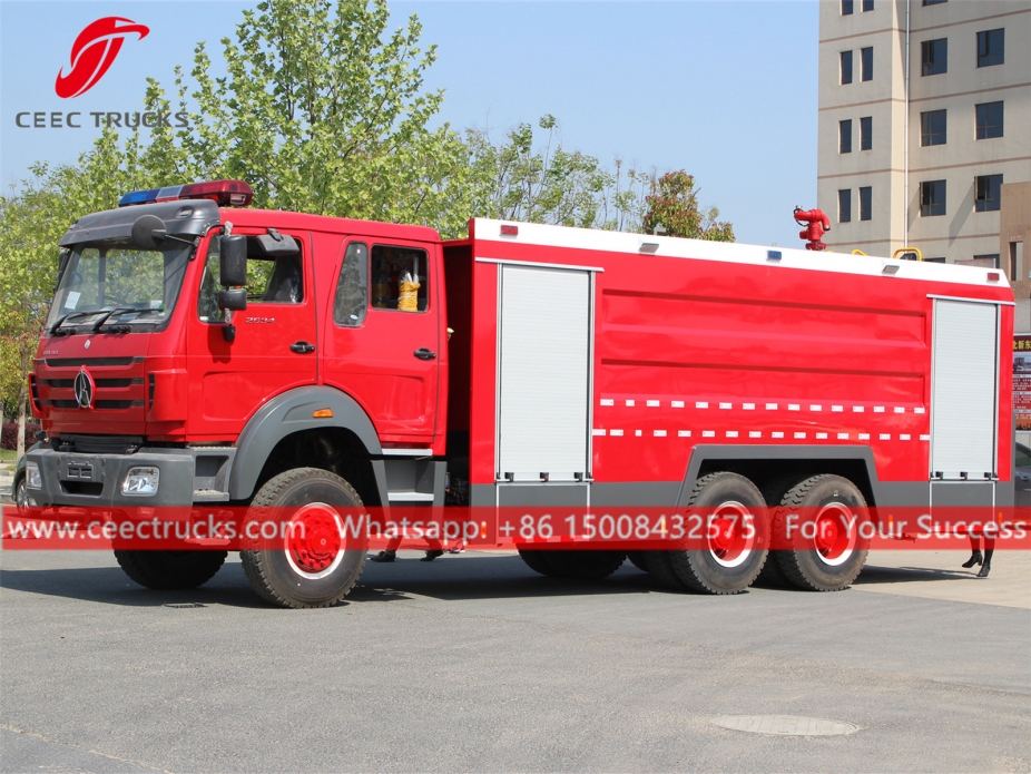 Caminhão de bombeiros 10.000L Beiben