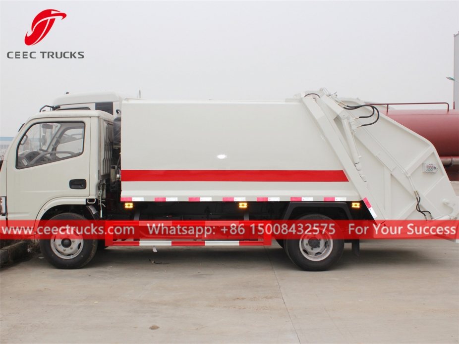 DONGFENG 4000Liters refuse compactor truck