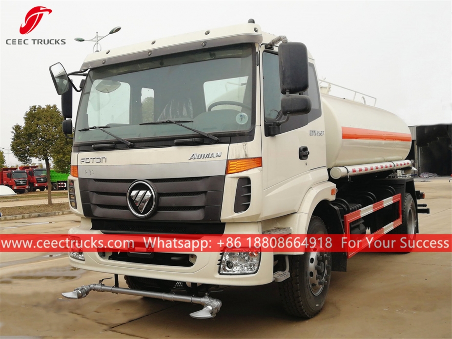 Caminhão de água de irrigação 10.000L FOTON