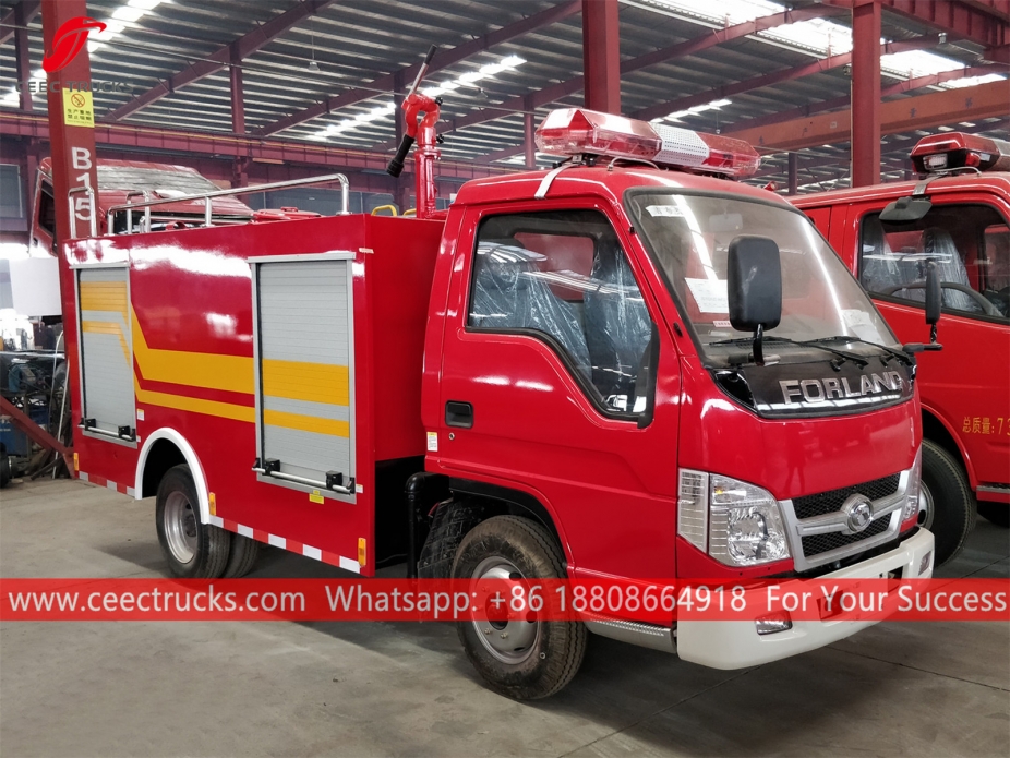 Caminhão de combate a incêndio 1.500L FOTON