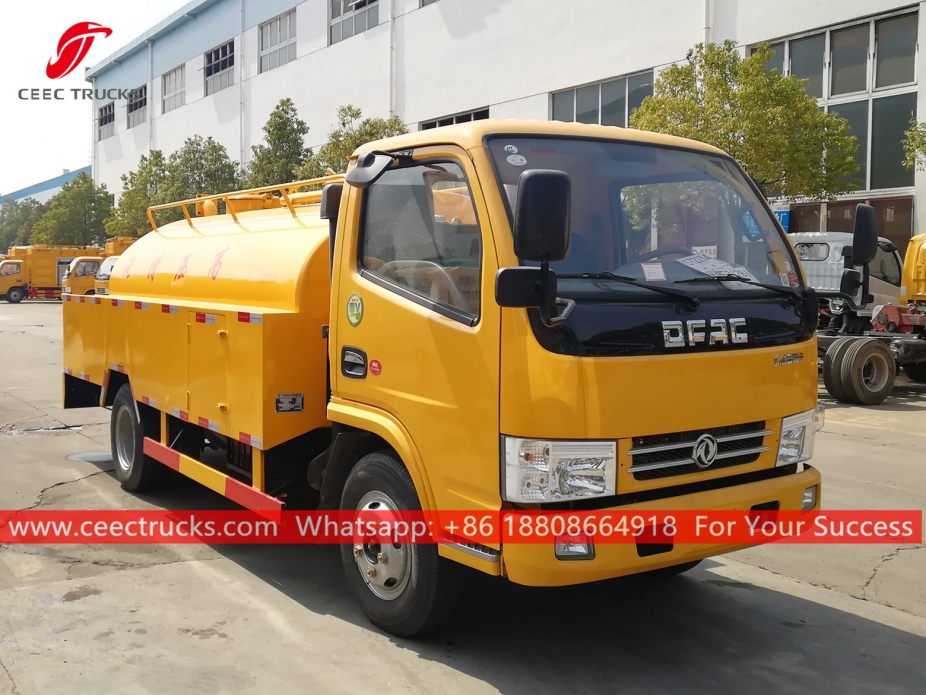 Caminhão de jato de esgoto 4CBM DONGFENG