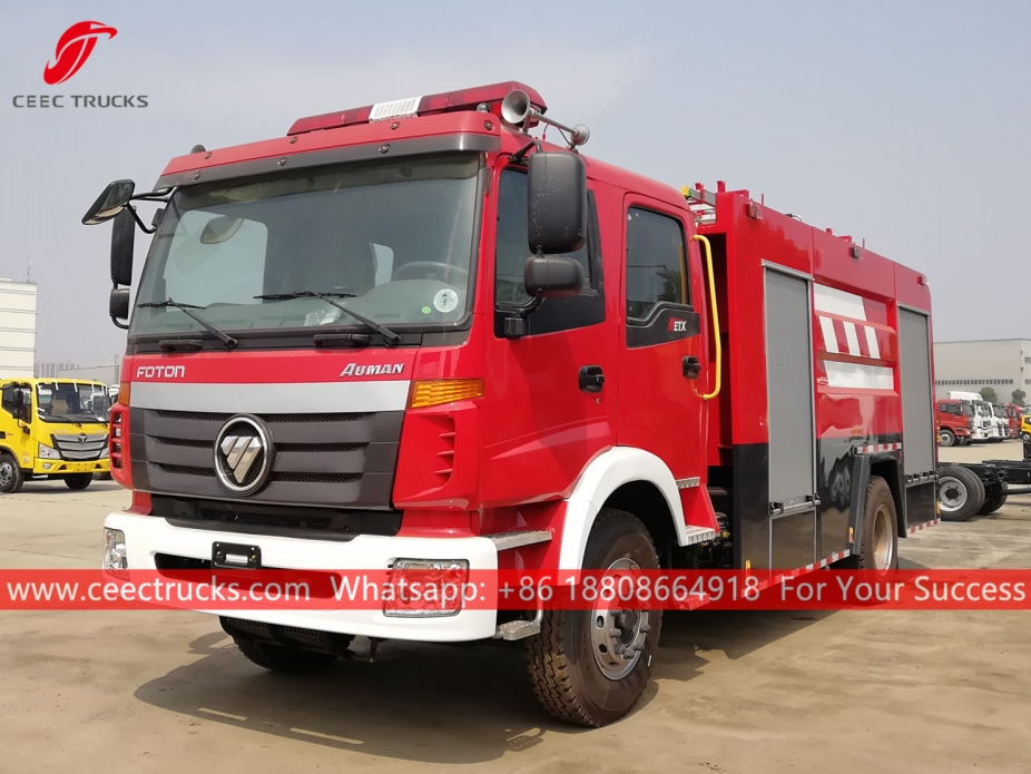 Caminhão de combate a incêndio 5.000L FOTON