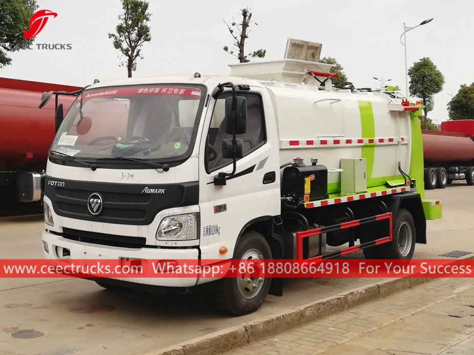 Caminhão de lixo de cozinha 6.000L FOTON