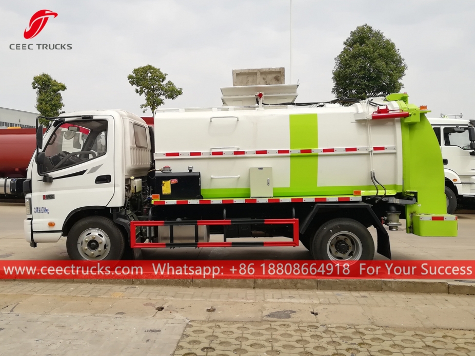 Caminhão de lixo de cozinha 6.000L FOTON