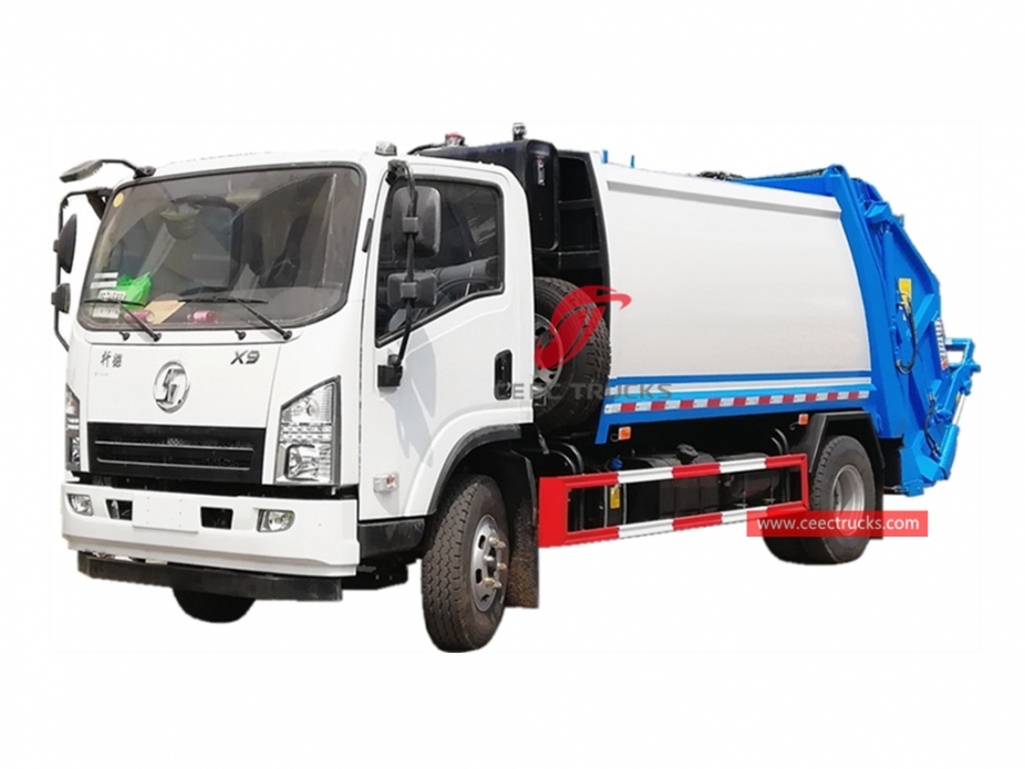 8CBM Garbage Compactor Truck SHACMAN - CEEC Trucks