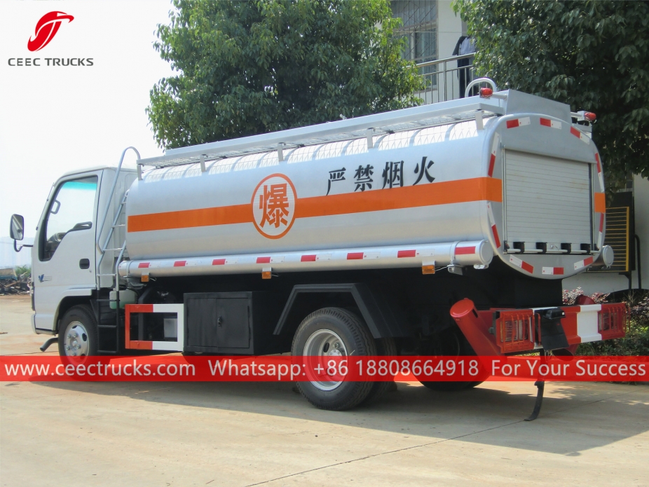 Bowser do combustível de ISUZU 5CBM