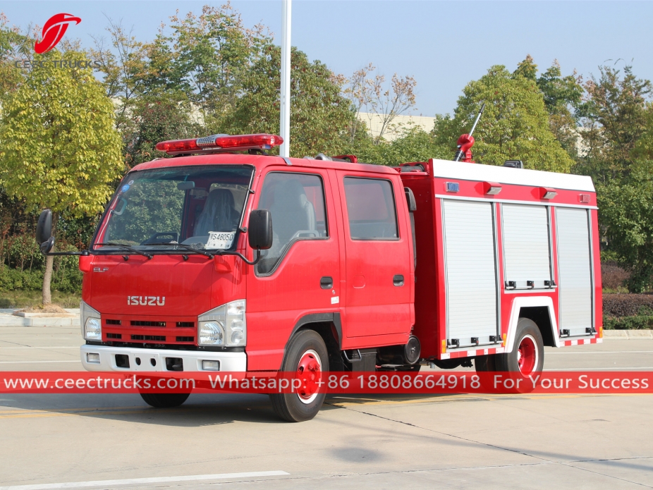 Caminhão de bombeiros 2.000L ISUZU